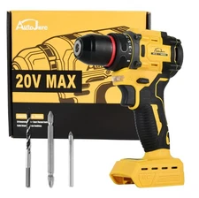 Cordless Brushless 3/8 in. Drill Driver for Dewalt 20V Max Battery TOOL ONLY