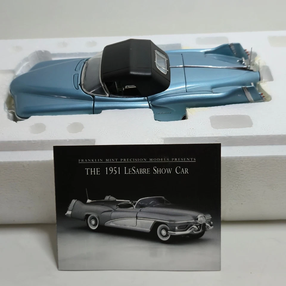 1951 Buick LaSabre Show Car Convertible 1:24 scale Diecast from Franklin Mint - Image 2 of 4