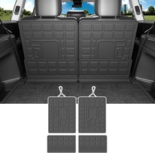 powoq TPE Cargo Mat for 2021-2025 Jeep Grand Cherokee L Overland Rear #R027