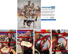 GERMANY signed "WORLD CUP" 8x10 Photo Leroy Sane, NAGELMANN, Jonathan Tah ACOA