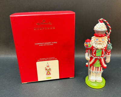 2020 Hallmark Keepsake CONFECTIONERY KING Noble Nutcrackers Christmas Ornament