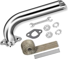 Exhaust Header Pipe for Predator 212cc Coleman Mini Bike