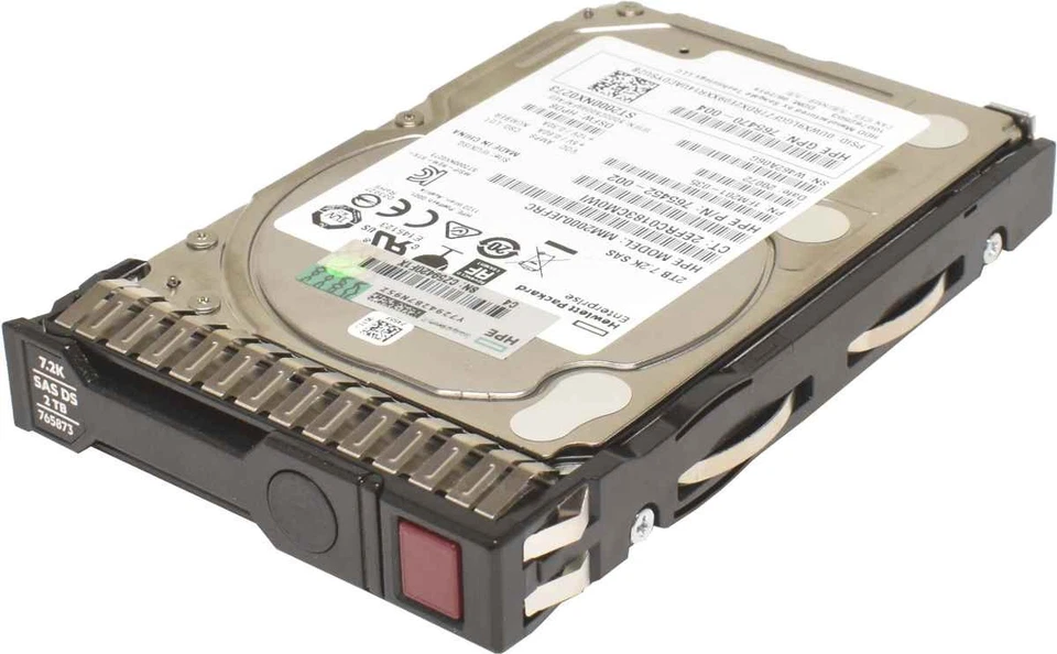 HP Seagate 2TB 2.5" 7.2K 12G SAS SED HDD ST2000NX0273 765873-001 +Caddy - Bild 4 von 4
