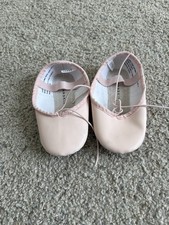 Danskin Toddler Girls Size 9 Ballet Shoes Light Pink Bow