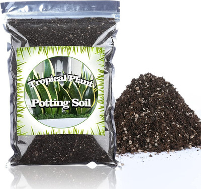 Houseplant Potting Mix, Fertilized, Perlite Soil for All Types of Indoor House P