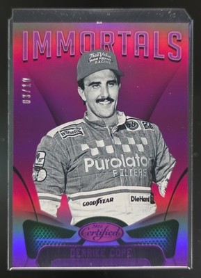 2018 Certified Racing Derrike Cope Immortals Purple /25