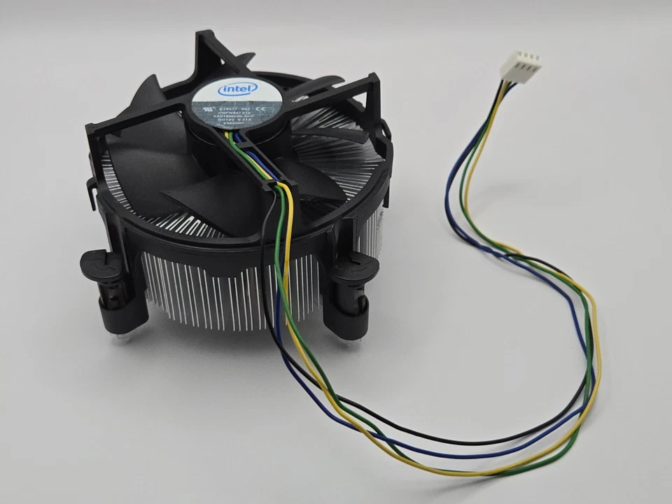 Intel E29477-002 Socket 1366 Copper Core/Aluminum Heat Sink & 4" Fan - Image 2 of 3