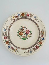 Grande assiette décorative Villeroy & Boch – Années 1930 – Diamètre 32 cm