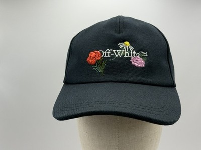 LIMITED EDITION! OFF-WHITE FLORAL EMBROIDERY HAT