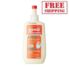 Quick Dry 150ml Wood Glue-Durable, Sandable  Paintable Adhesive Home Use 2 Pack