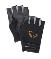 Savage Gear Neoprene Half Finger M Black