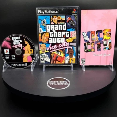 Grand Theft Auto Vice City PlayStation 2 (Sony Playstation 2) - Photo 1/4