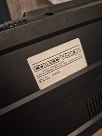ColecoVision Console - Untested W Super Controller Power 4 Controllers + 9 Games