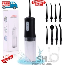 Irrigador Bucal Dental Profesional De Agua A Presión, Inalámbrico y Recargable