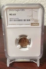 New Listing2026 1/10 oz American Gold Eagle MS-69 NGC