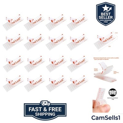 16 Pcs EZ Pass/IPass/IZoom Toll Tag Mounting Kit - Reclosable Fastener Peel a...