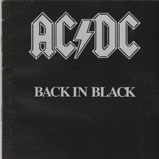 AC/DC Back In Black CD 828768664926