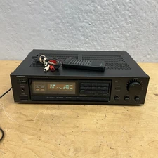 ONKYO TX-820 Stereo Receiver QuartzSynthesizd AM/FM Tuner Amplifier Tested