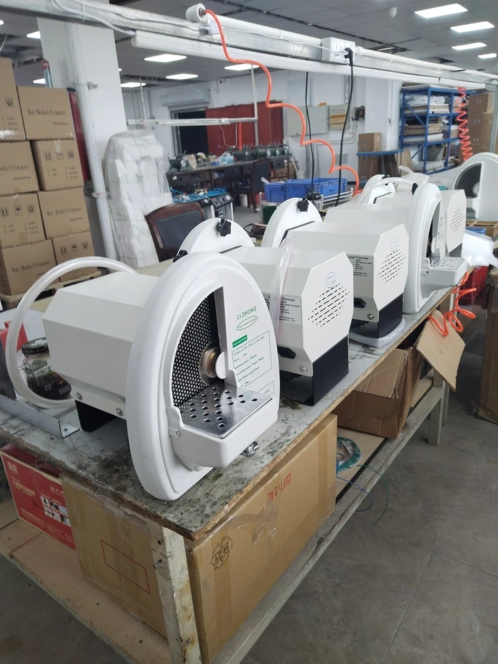 550W Dental Lab Wet Model Shaping Trimmer Abrasive Diamond Disc Wheel LZSG-II CE - Image 1 of 4