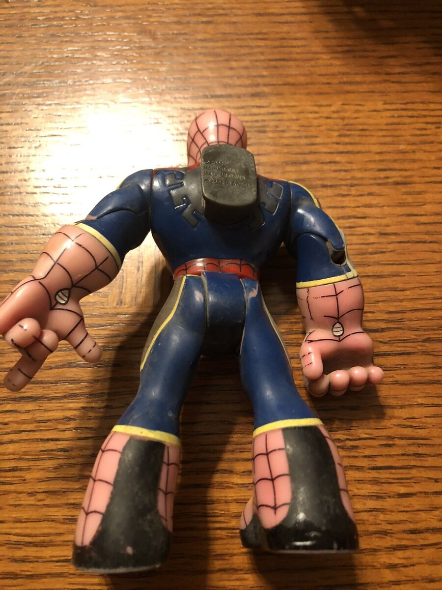 Spiderman Big Foot & Toy2001 &2002 Vintage Mattel Figurines Spiderman Big Foot & Toy2001 &2002 Vintage Mattel Figurines
