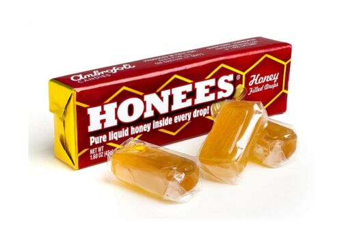 Honees Honey Filled Drops Delicious Soothing & Melting Drops 1.60 Bars 24 Pack - Picture 4 of 4