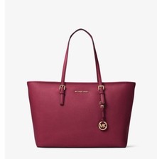 Michael Kors Jet Set Travel Top Zip Medium Tote Multifunction  