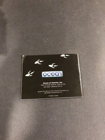 Jurassic park Nes manual