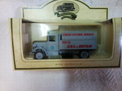 Lledo Days Gone USA To Britain Food Flying Squad Truck