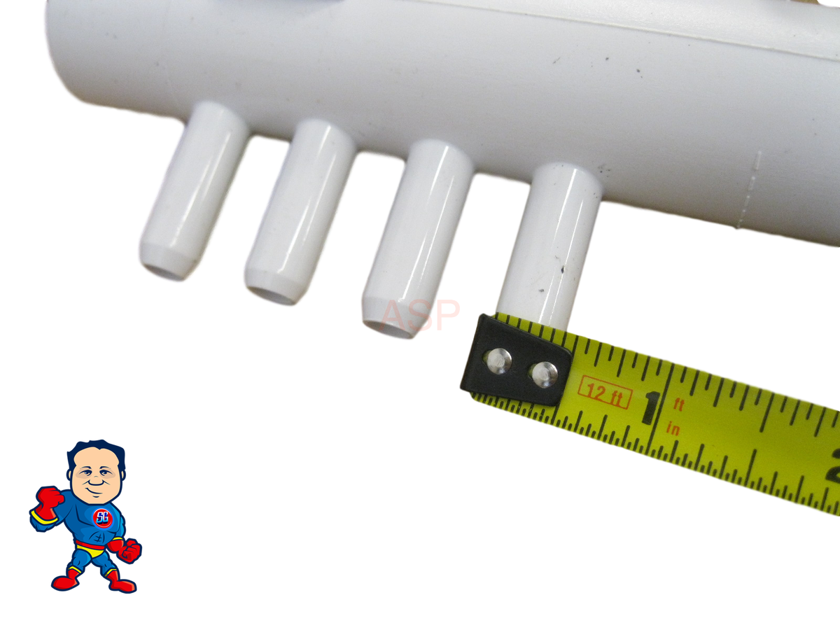 Manifold Hot Tub Spa Part 14 3/4 Outlets Glue And Coupler Kit Video How To