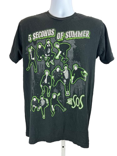 5 Seconds Of Summer Shirt Adult Womens X-Large Band Graphic