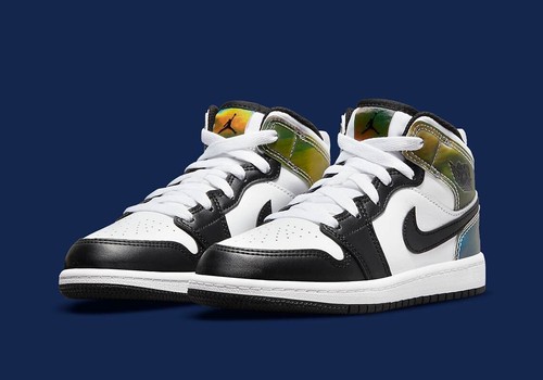 Jordan 1 Mid Heat Reactive Pre School DM7803-100 Air Jordan Kids PS Size 3Y | eBay