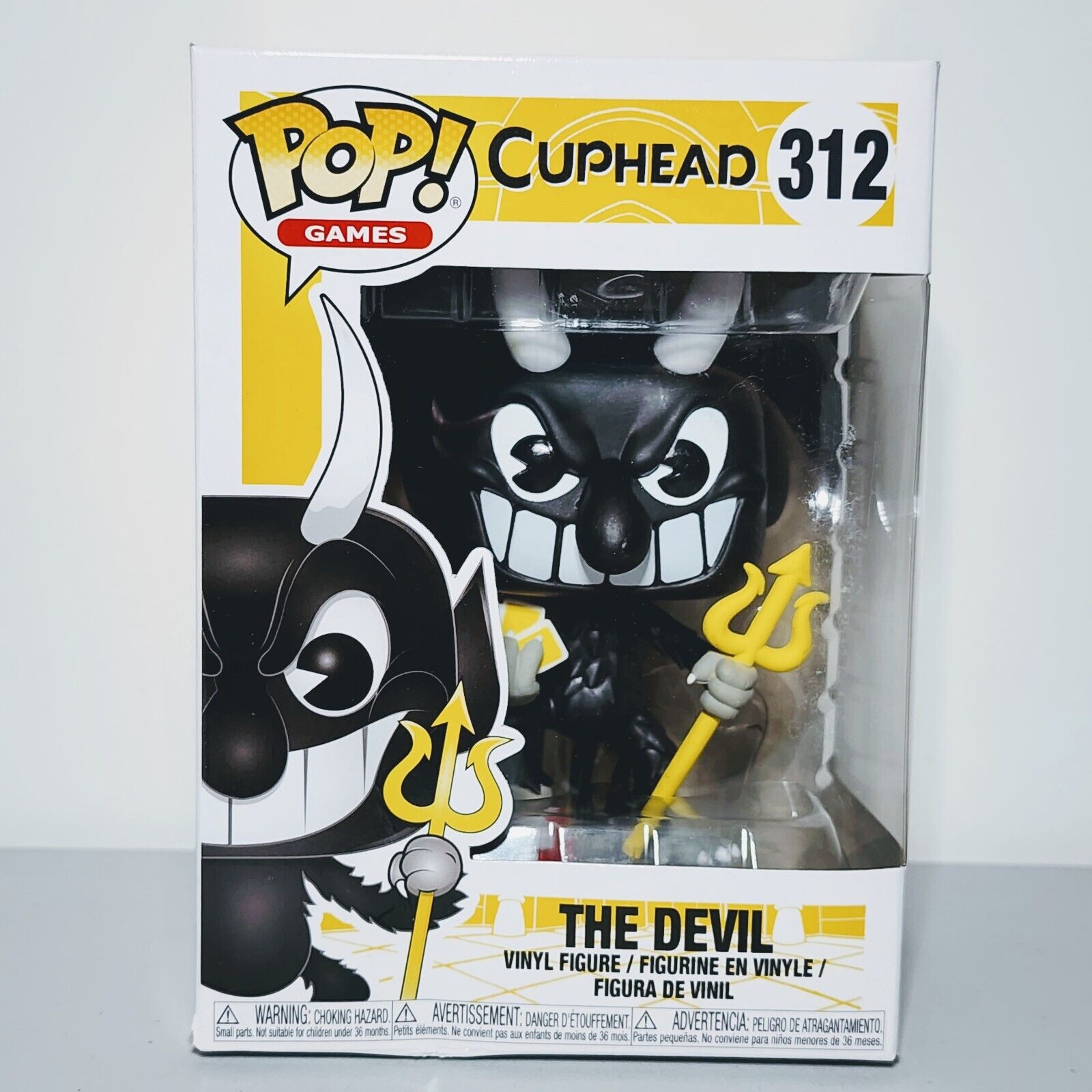 Pop! Games: Cuphead Series 1 - The Devil: Funko - Tokyo Otaku Mode (TOM)