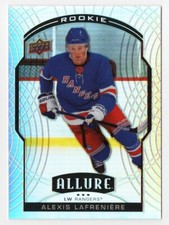 2020-21 Upper Deck Allure Rookie Base Photo Variation #100 Alexis Lafreniere