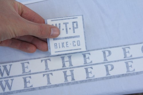 Wethepeople Bikes BMX Frame Decal Sticker Set Black - Bild 3 von 4