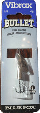Vibrax VBO100 Bullet 1/8 Long-casting Blue Fox-Brand New-SHIPS N 24 HOURS