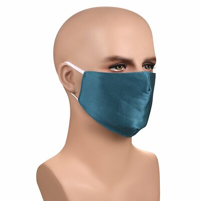 Reusable Breathable Face Mask Double Layer Silk Mouth Cover Washable Protective