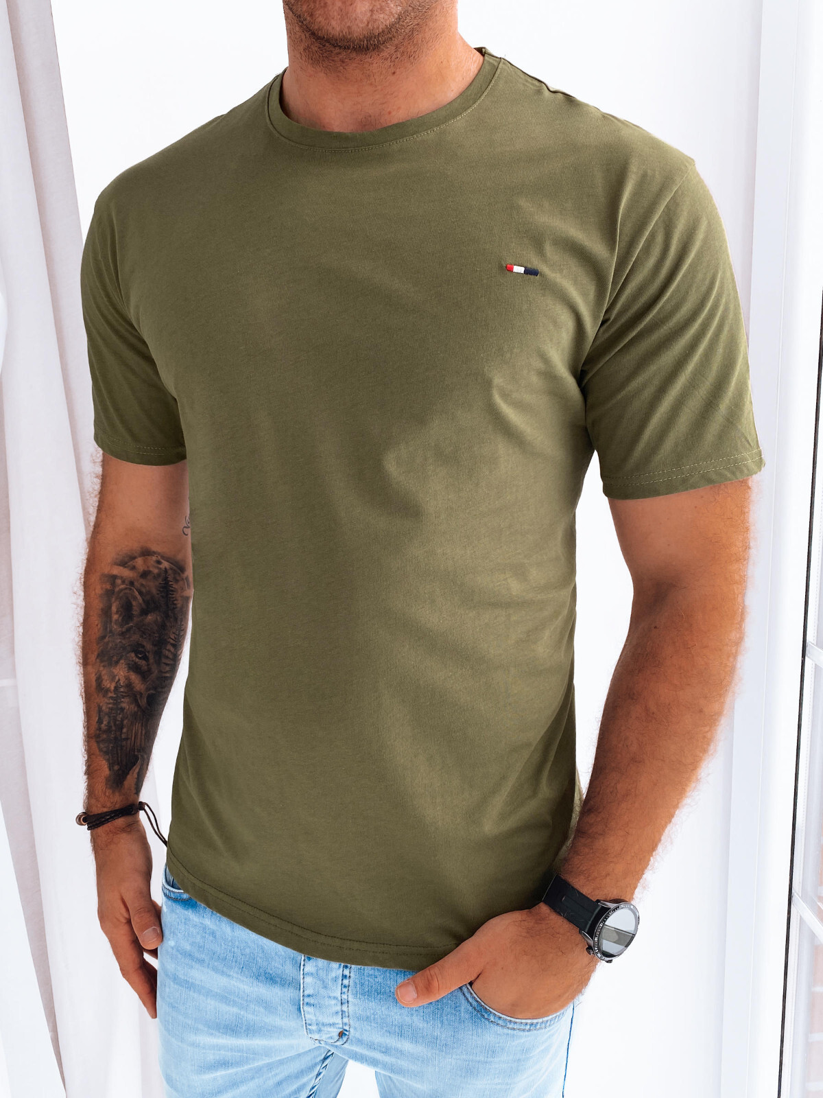 Herren T-Shirt Mit Aufdruck – Kurzarm, Rundhals,  Produktbild-Vorschau 10