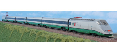 ACME 70150 ETR500 Monotensione Ursprüngliche Lackierung Weiß/Grün FS, 6 ELEMENTE