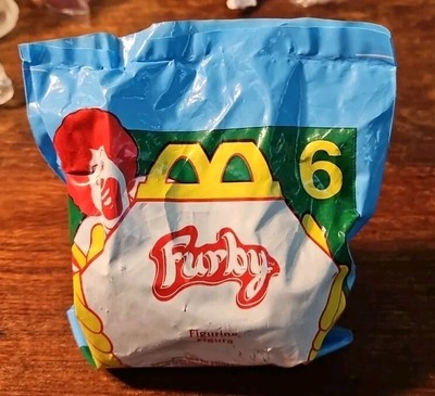 MCDONALD'S 1998 #6 FURBY TOY HAPPY MEAL