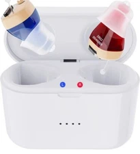 IncenSonic Hearing Aids for Adults and Seniors Rechargeable with Noise