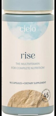 Cielo Rise Multivitamin Vit. A, C, D3, E, K2 - Complete Daily Nut. 45 Day Supply