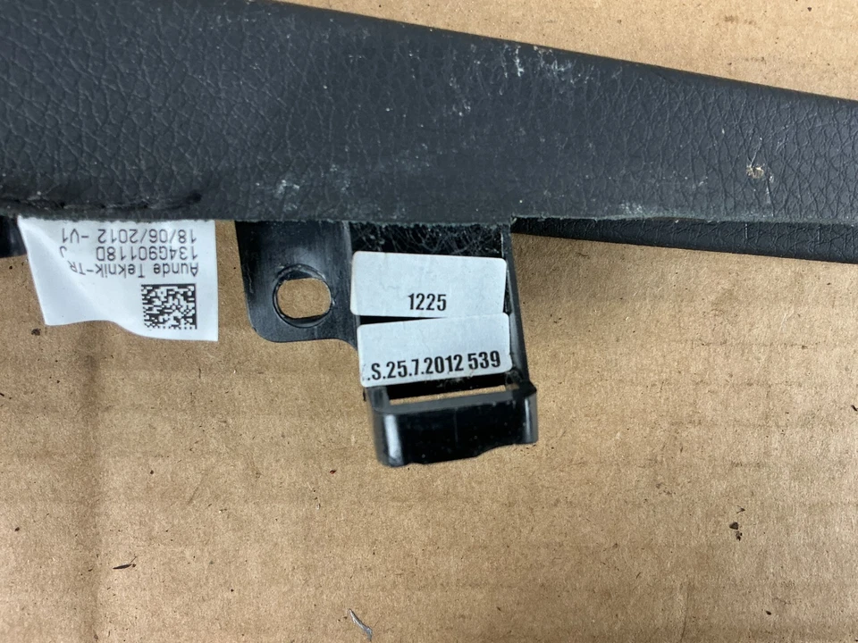 2010 - 2016 BMW 535i xDrive F10 Center Console Trim Cover 9216855, 3840891 OEM - Image 4 of 4