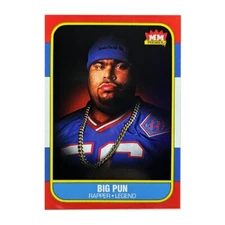 BIG PUN Hip-Hop Trading Card 1986 Jordan Rookie Design