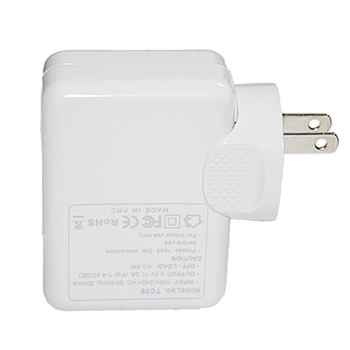 2A 4 Port USB Travel Charger Mains Wall Multi Adapter AU EU US or UK AC Plug - Picture 3 of 10