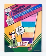 Crayola Computer Printer Paper - Vivid Colors - 25 Sheets - 1996