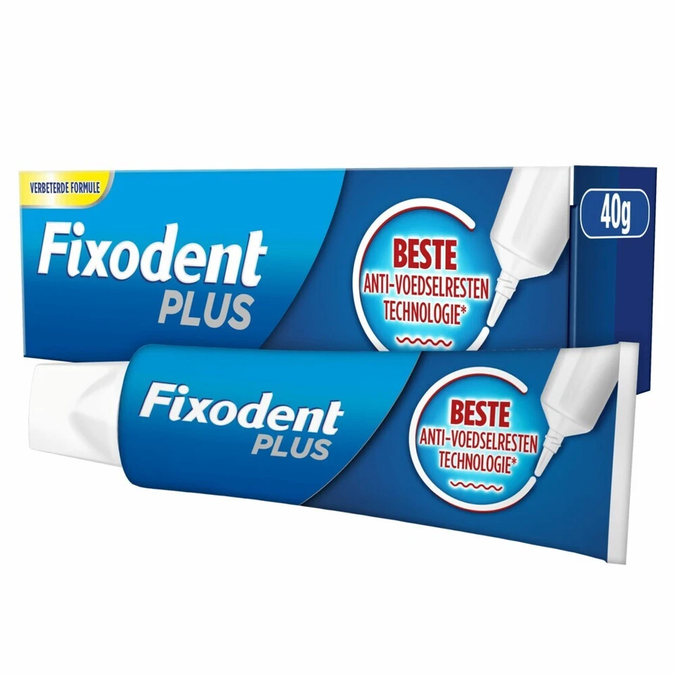 215,00€/kg - 3x Fixodent Haftcreme für Zahnprothese Professional - 40g