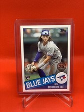 2020 Topps 85TB-45 Bo Bichette 1985 35th Anniversary rookie RC card Blue Jays