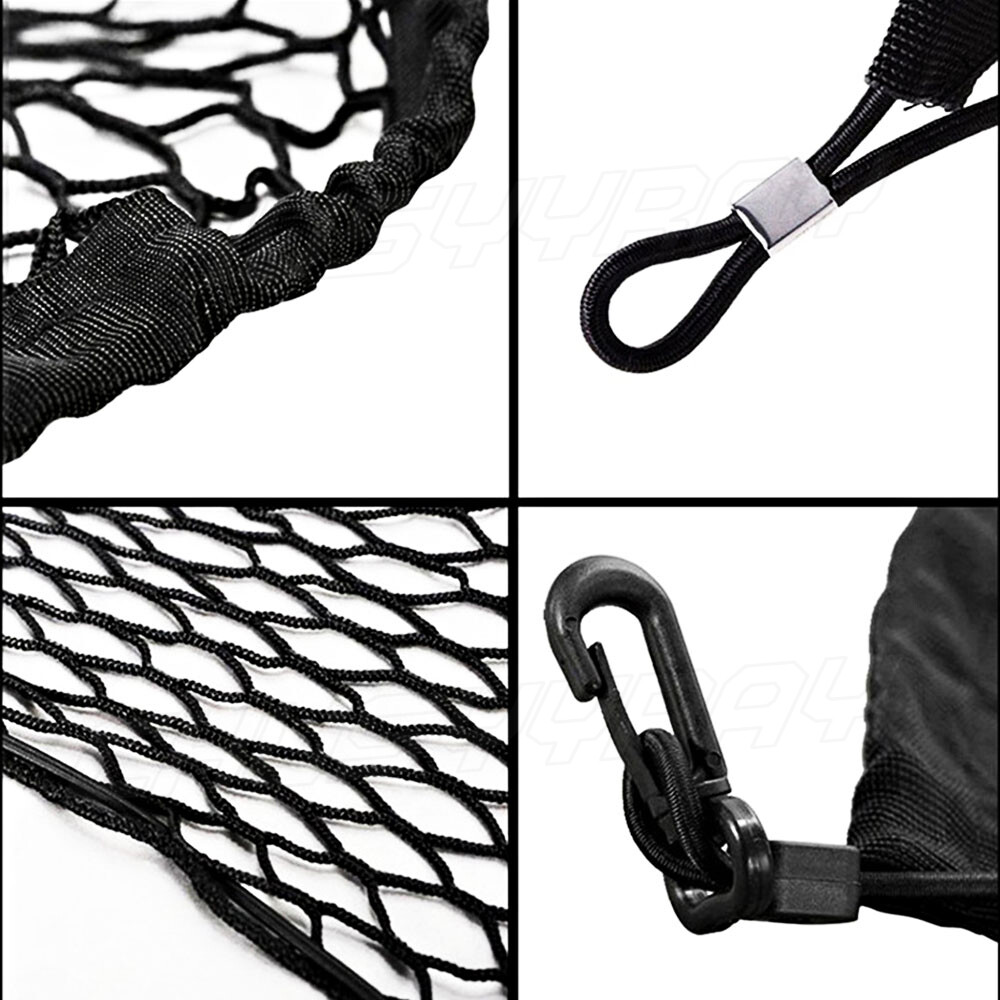 NEW Envelope Style Rear Trunk Cargo Net Black Nylon For Toyota RAV4 2013-2018