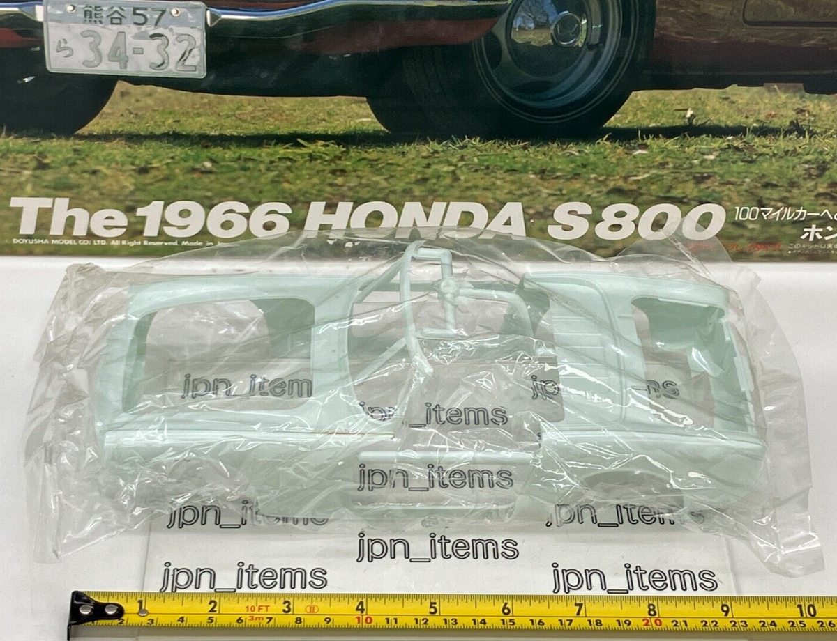 HONDA S800 1/12スケール 組み立てキット Doyusha 1/12 Plastic Model Kit Honda S800 1966 Type Unassembled