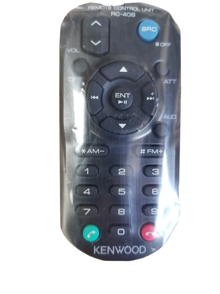 KENWOOD KDC-X398 KDCX398 GENUINE RC-406 REMOTE *PAY TODAY SHIPS
